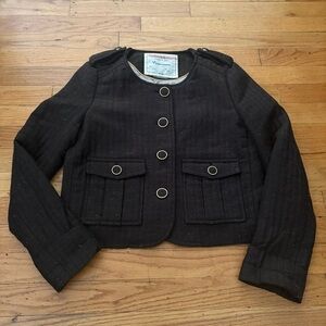 Anthropologie Brown Spec Jacket Size 2